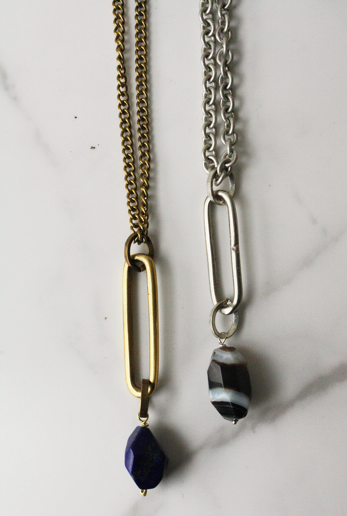 Leonardo Principi Rock Pendant Necklace