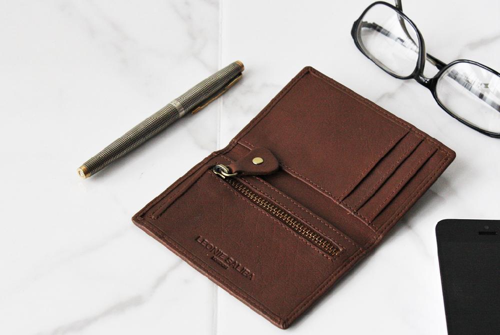 Leonardo Principi Small Card And Coin Wallet