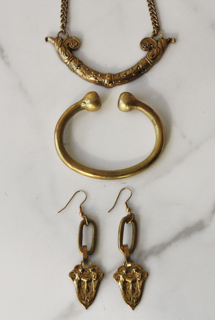 Leonardo Principi Thick Brass Bracelet