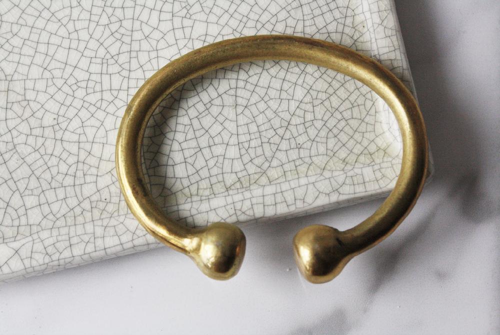 Leonardo Principi Thick Brass Bracelet