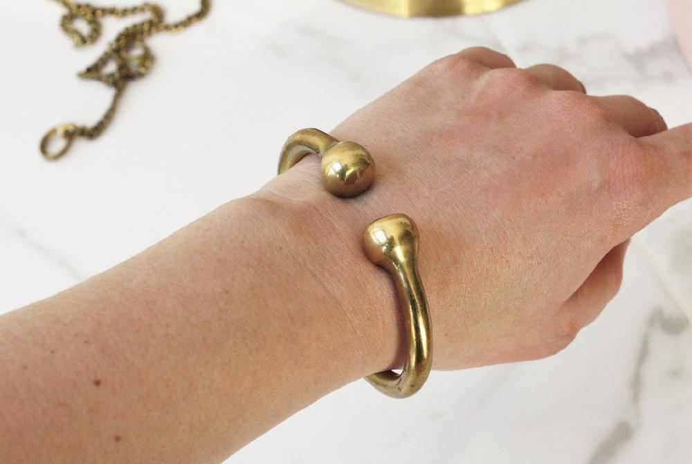 Leonardo Principi Thick Brass Bracelet