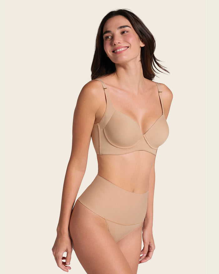 Leonisa 3-Pack High-Tech High-Waisted Sculpting Thong