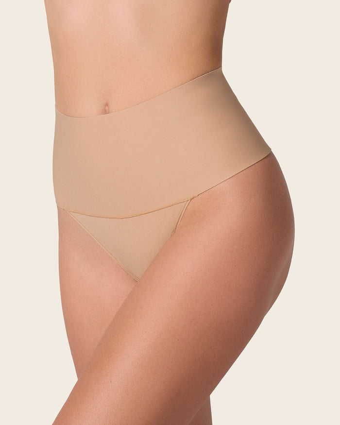leonisa 3-Pack High-Tech High-Waisted Sculpting Thong