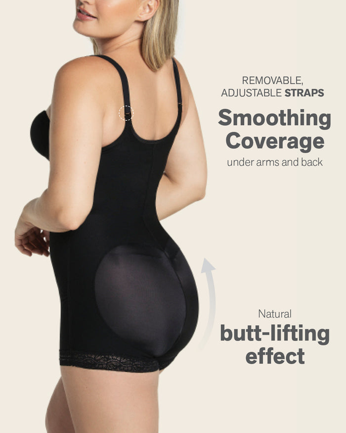 Leonisa Boyshort Bottom Body Shaper With Firm Compression