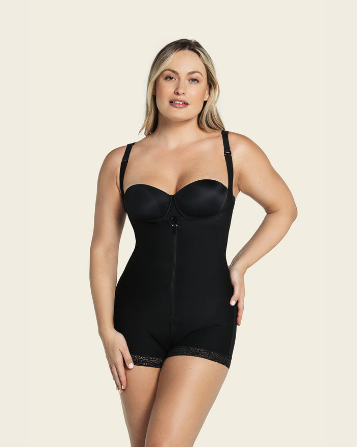 leonisa Boyshort Bottom Body Shaper with Firm Compression