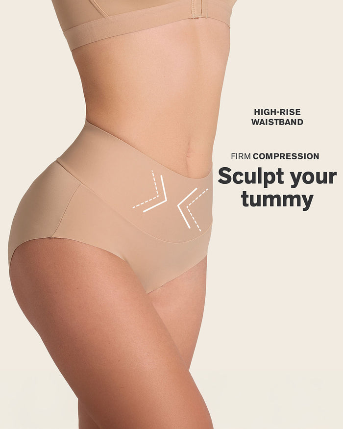 Leonisa High-Tech High-Waisted Classic Sculpting Panty
