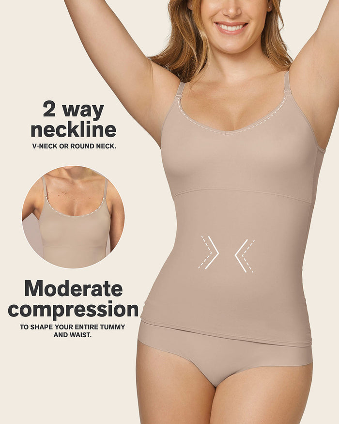 Leonisa 2-way Moderate Shaper Cami