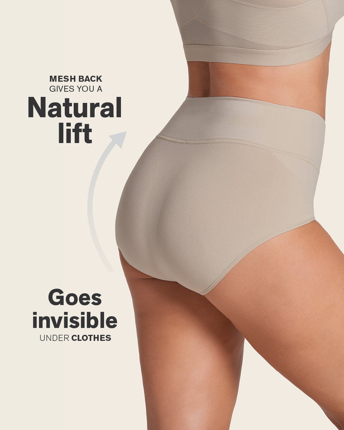 Leonisa 3-Pack High-Waisted Classic Shaping Brief