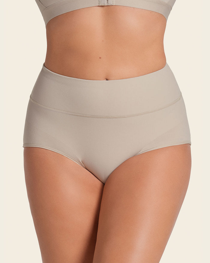 leonisa 3-Pack High-Waisted Classic Shaping Brief