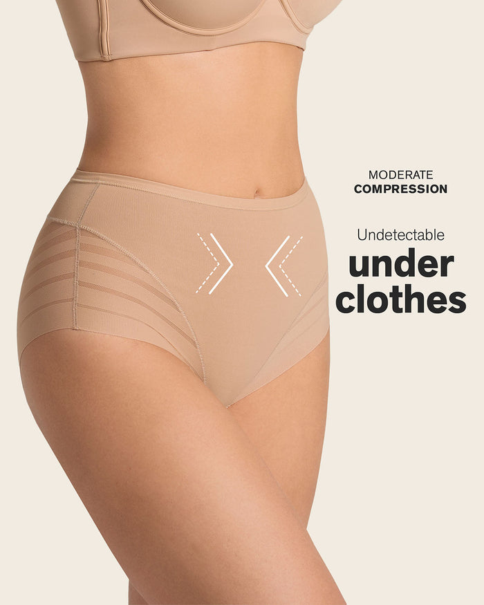 Leonisa 3-Pack Lace Classic Shaper Panty