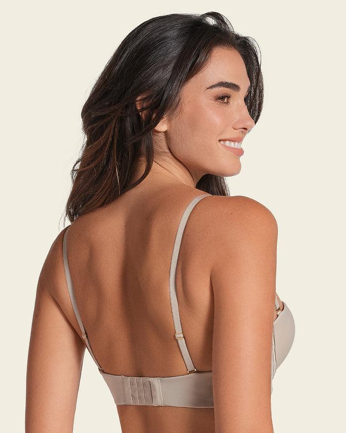 Leonisa Double Push-Up Strapless Petite Bra