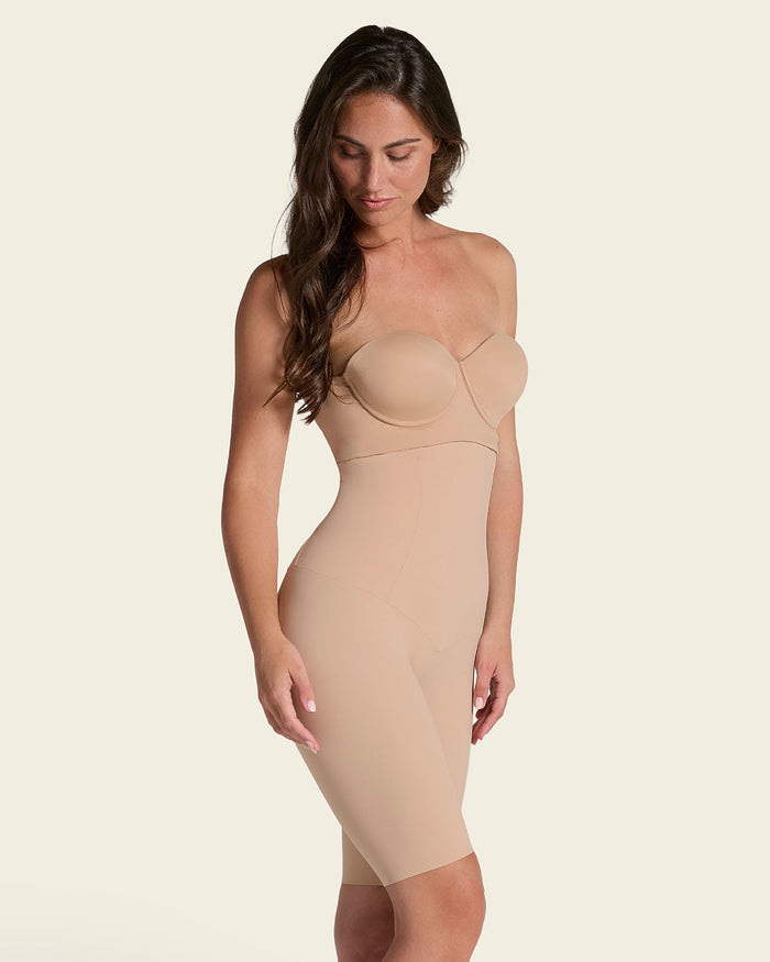 Leonisa Extra High Waisted Firm Shaper Short