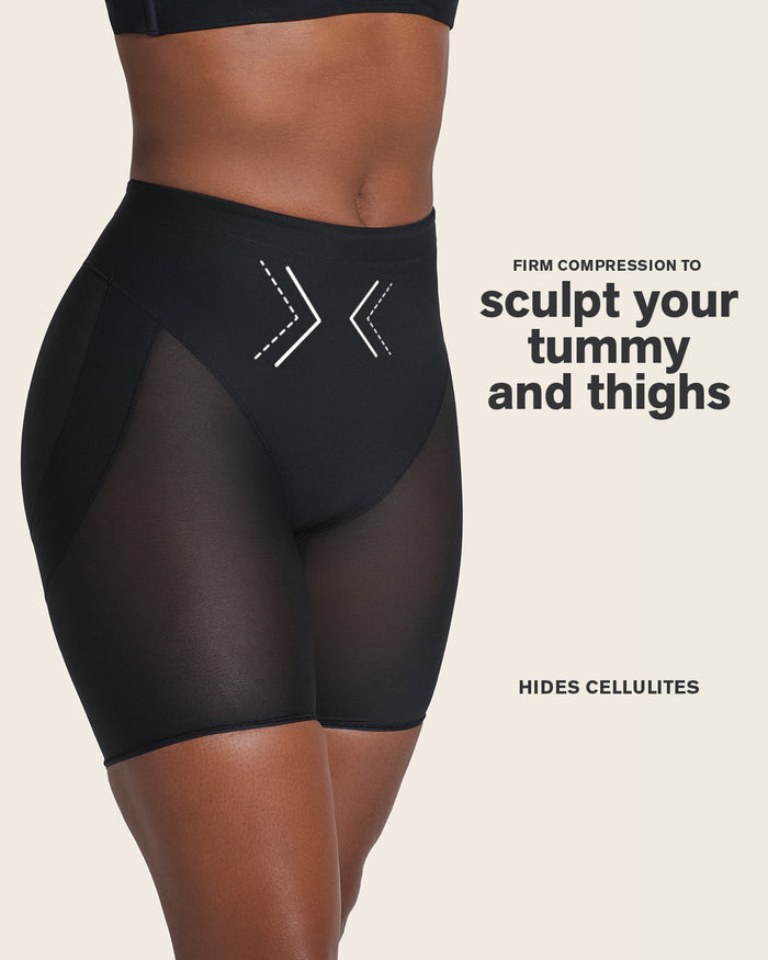 Leonisa Firm Compression Butt Lifter Shaper Short