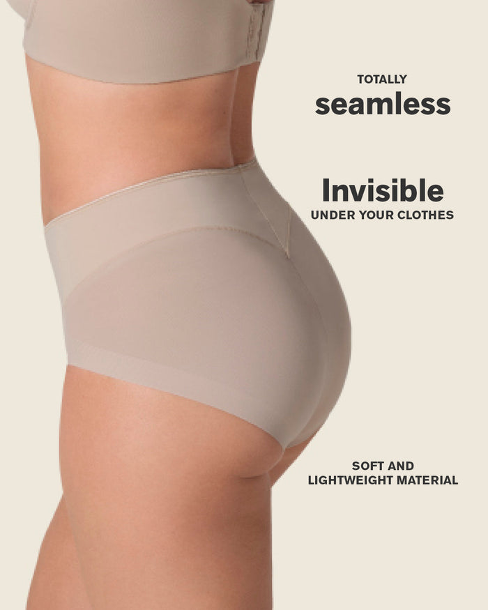 Leonisa High-Cut Seamless Shaper Panty
