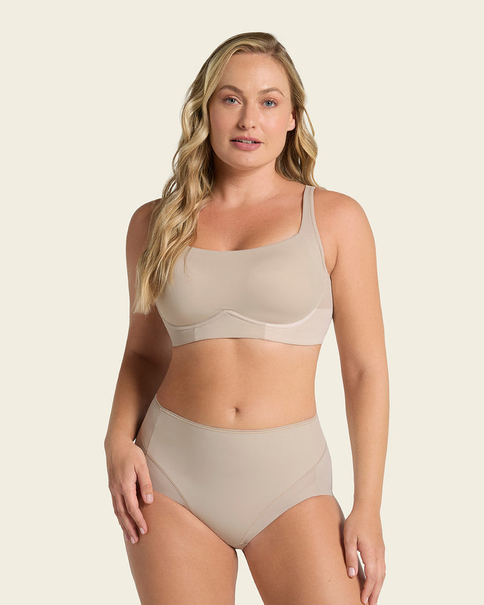 Leonisa High-Cut Seamless Shaper Panty
