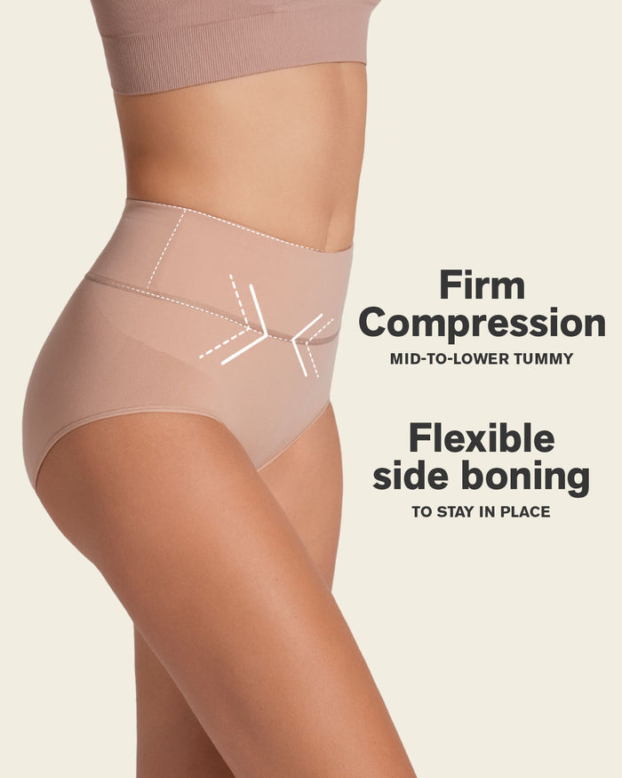 Leonisa High-Waisted Classic Sculpting Brief