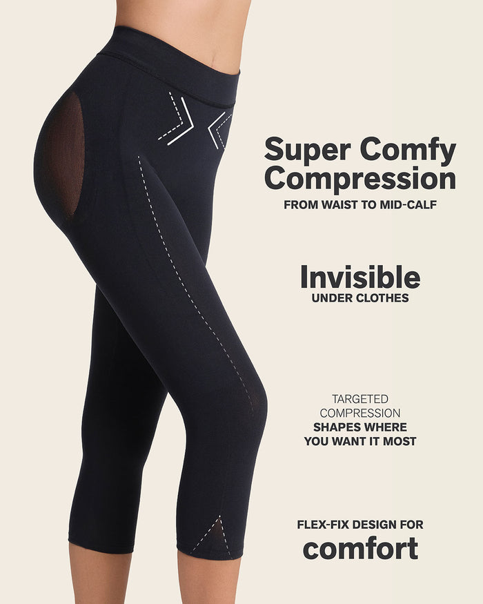 Leonisa Invisible High-Waisted Capri Shaper