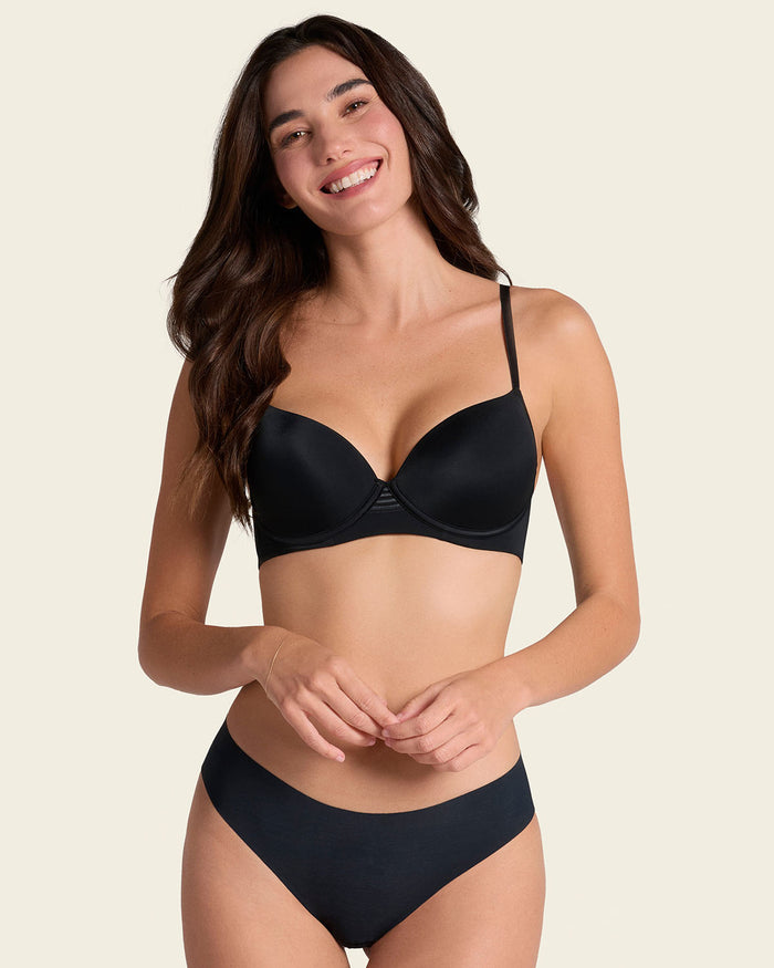 Leonisa Lightly Lined Underwire T-Shirt Bra