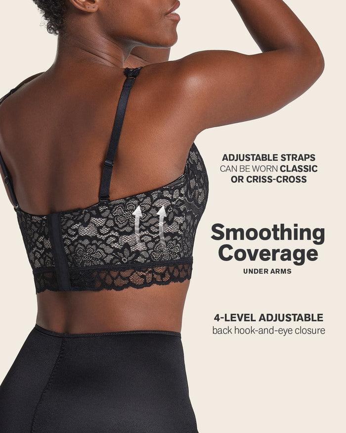 Leonisa Luxe Lace Underwire Smoothing Bustier