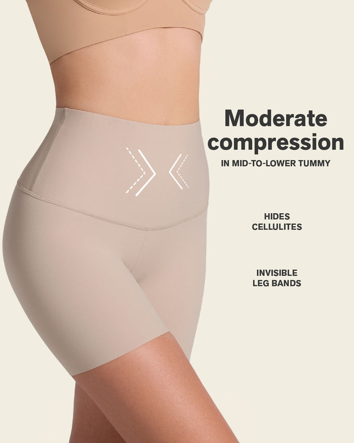 Leonisa Moderate High-Waisted Shaper Short