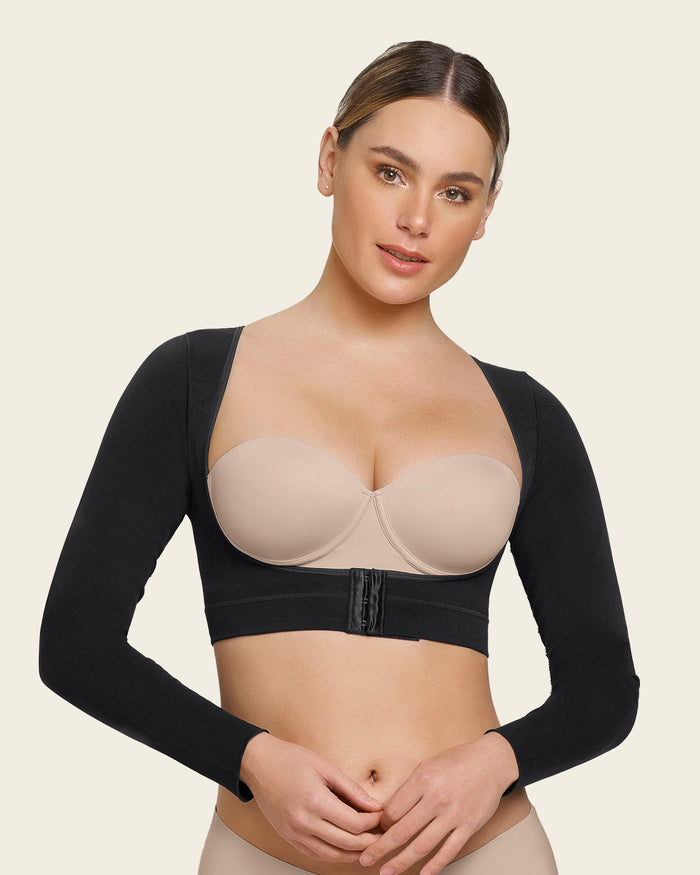 leonisa Post-Surgical Long Sleeve Arm Shaper Vest