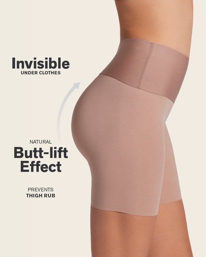 Leonisa Stay-In-Place Seamless Shapewear Shorts