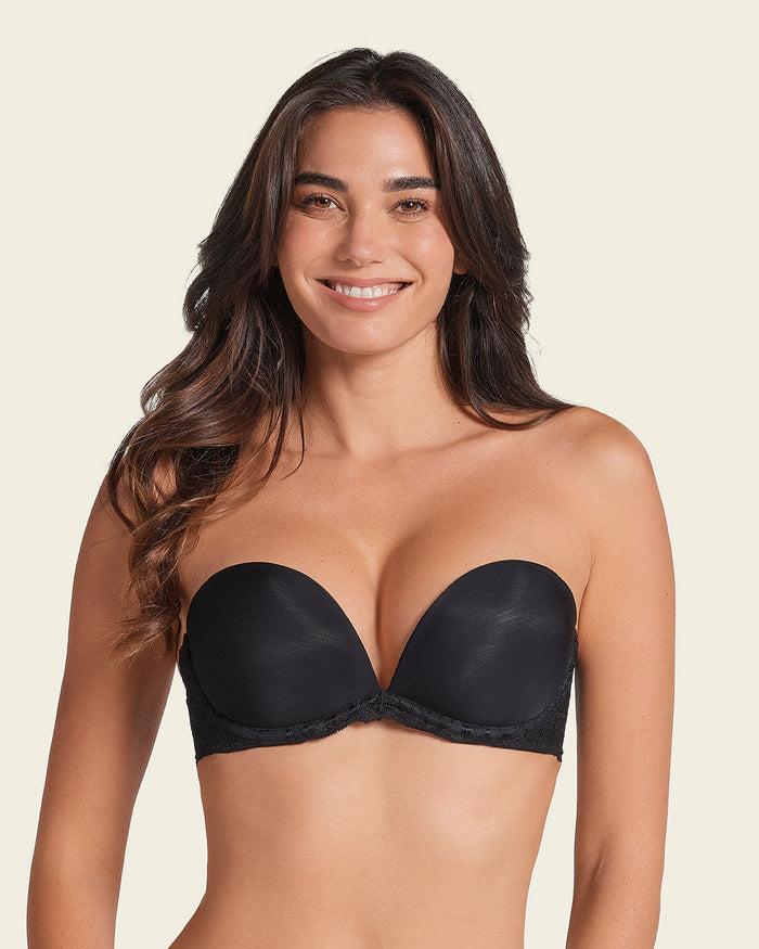 Leonisa The 3D Bra: Triple Push-Up Plunge Bra