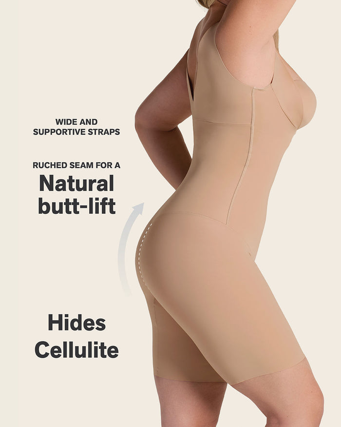 Leonisa Undetectable Step-in Mid-Thigh Body Shaper