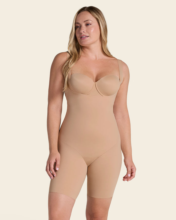 Leonisa Undetectable Step-in Mid-Thigh Body Shaper