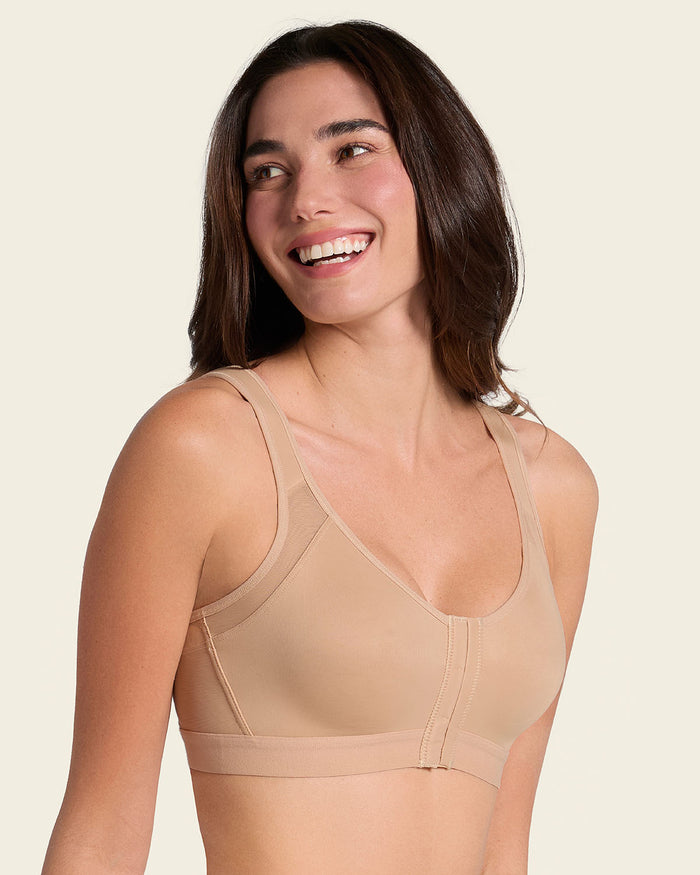 Leonisa Unlined Wireless Posture Corrector Bra