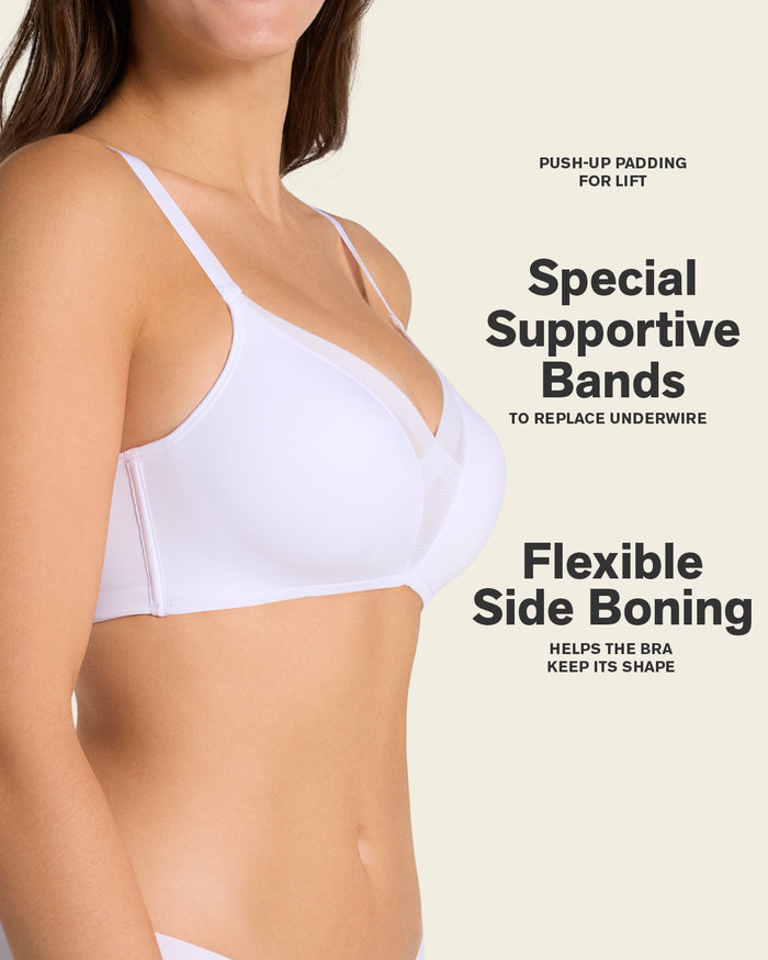 Leonisa Wireless Push Up Bra