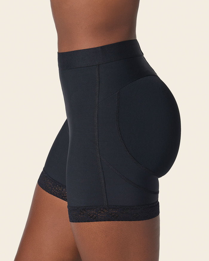 Leonisa Mid-Rise Sculpting Butt Lifter Shaper Short