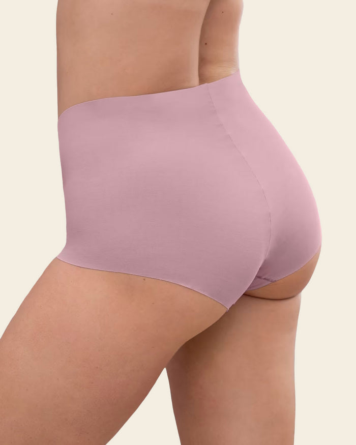 Leonisa Mostly Covered Invisible Microfiber Boyshort Panty