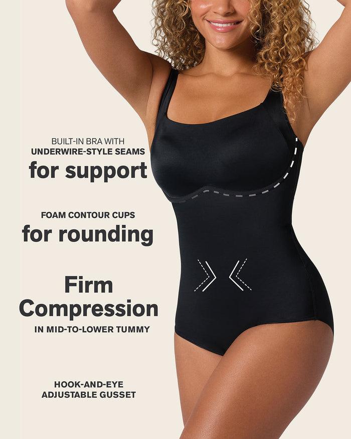 Leonisa Scoop Back Wireless Classic Sculpting Bodysuit