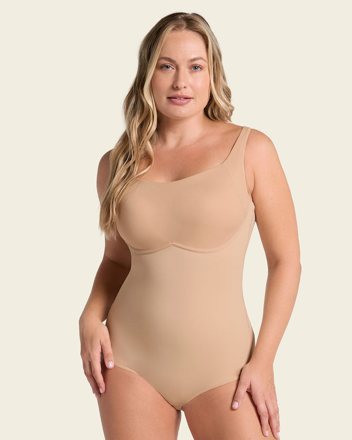 Leonisa Scoop Back Wireless Classic Sculpting Bodysuit