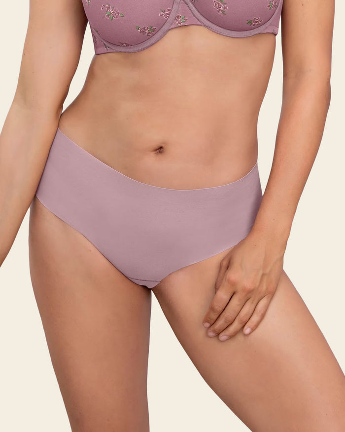 Leonisa Totally Seamless Mid-Rise Microfiber Cheeky Panty