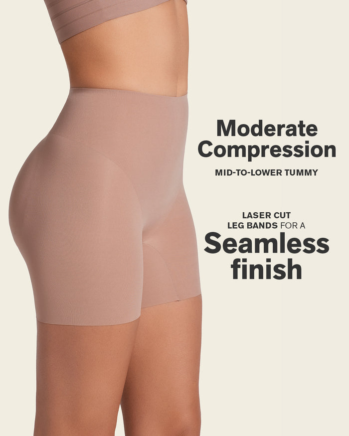 leonisa Undetectable Padded Butt Lifter Shaper Short