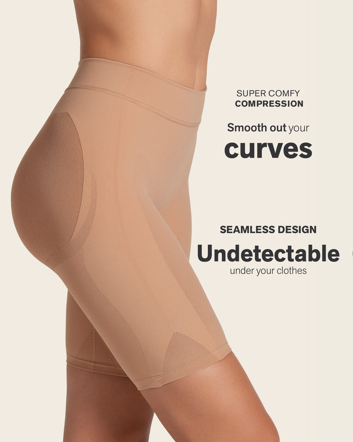 Leonisa Well-Rounded Invisible Butt Lifter Shaper Short