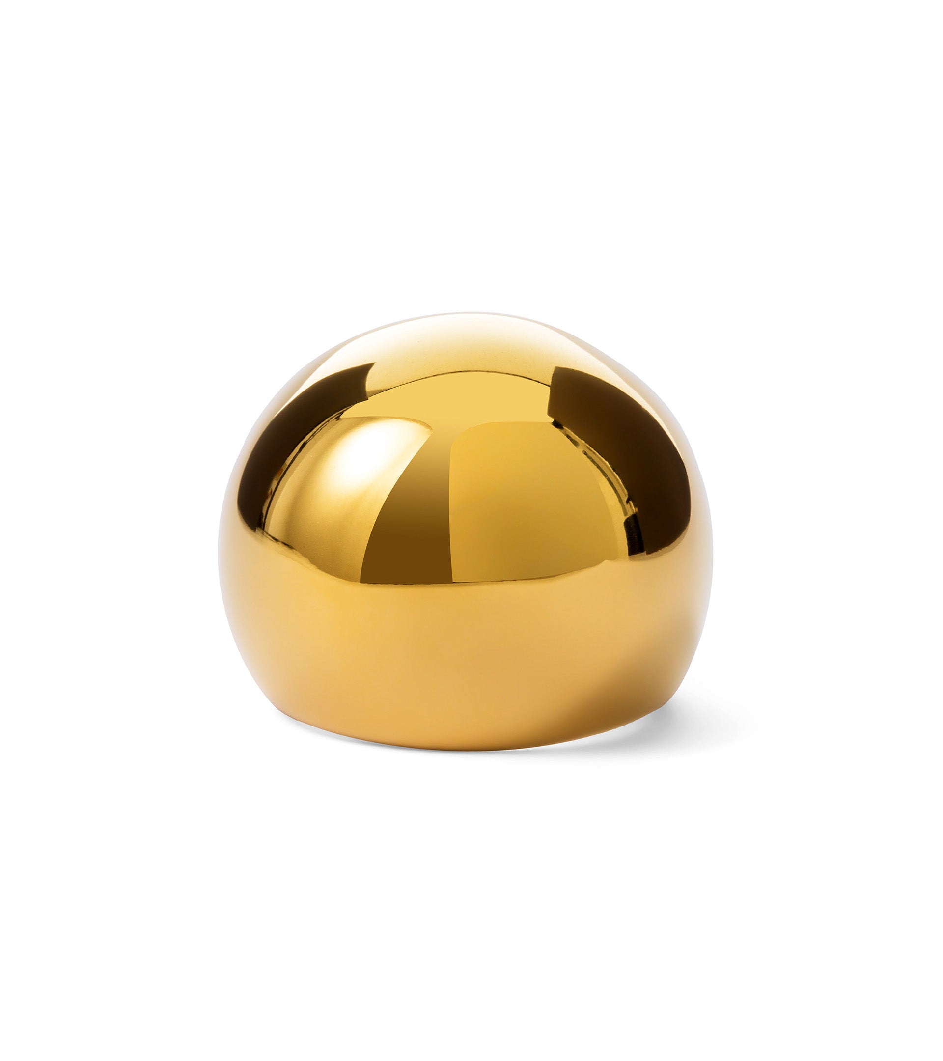 les basiles BAGUE OMBELINE En acier 316L plaqué or 18 carats