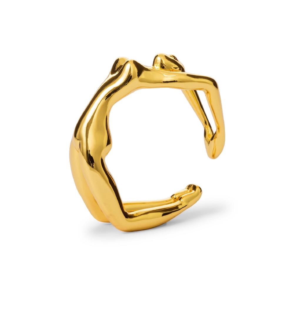 les basiles BAGUE VANINA En laiton plaqué or 18 carats