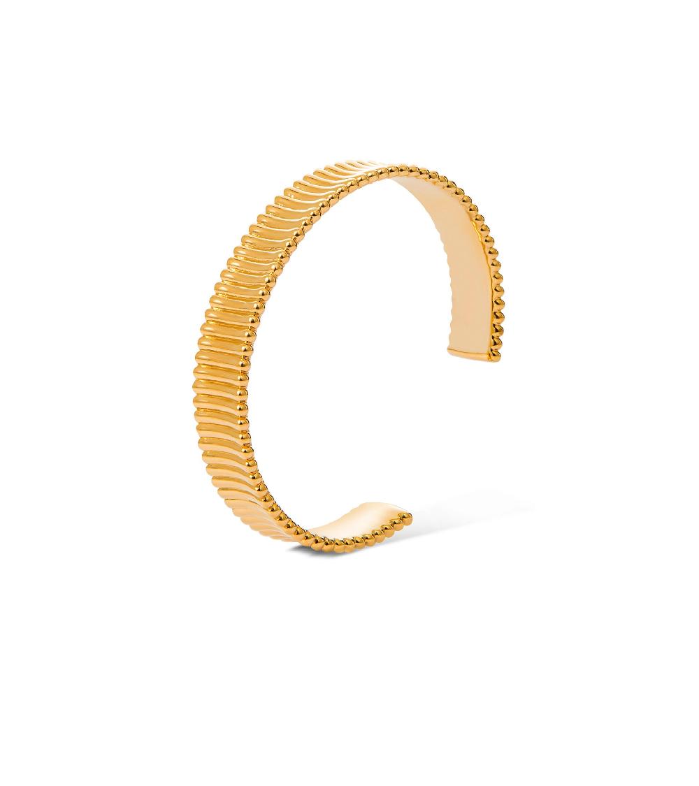 les basiles BRACELET CHRISTIA En laiton plaqué or 18 carats