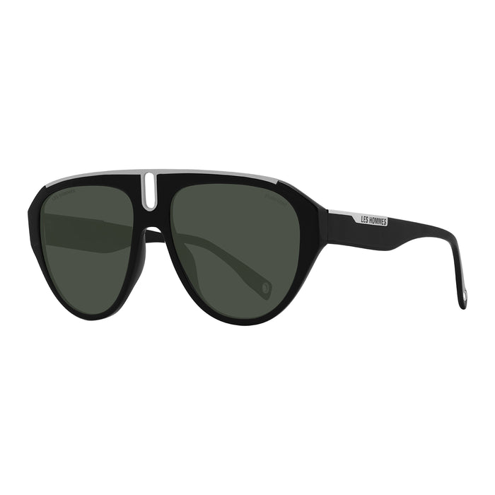 Les Hommes DIMENSIONE 58-17/145 PLASTICA SOLE POLARIZZANTE NERO