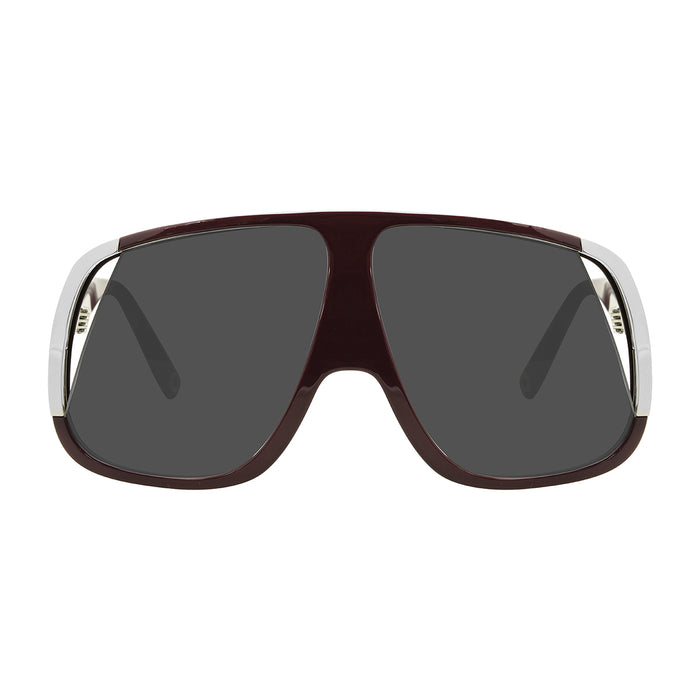 les hommes DIMENSIONE 64-9/145 ACETATO SOLE POLARIZZANTE BORDEAUX/ARGENT