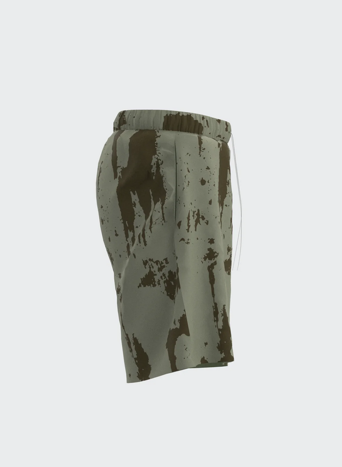 Les Hommes CAMOU CLASSIC BOXING SILK