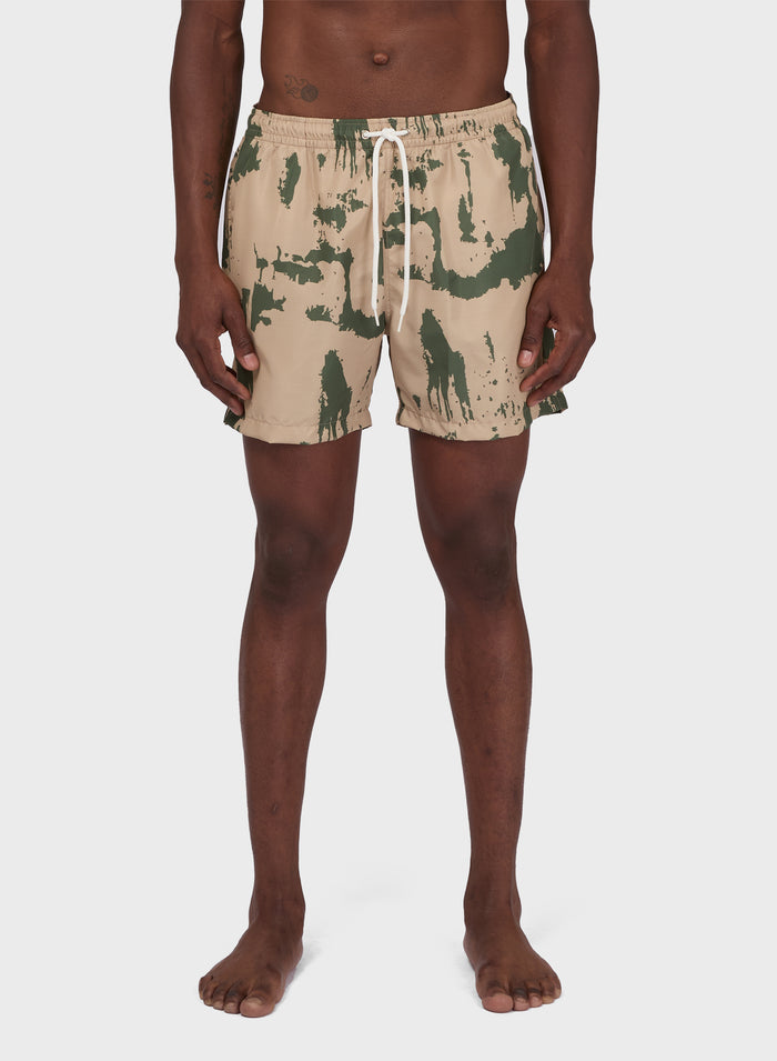 Les Hommes CAMOU CLASSIC SWIMSHORTS