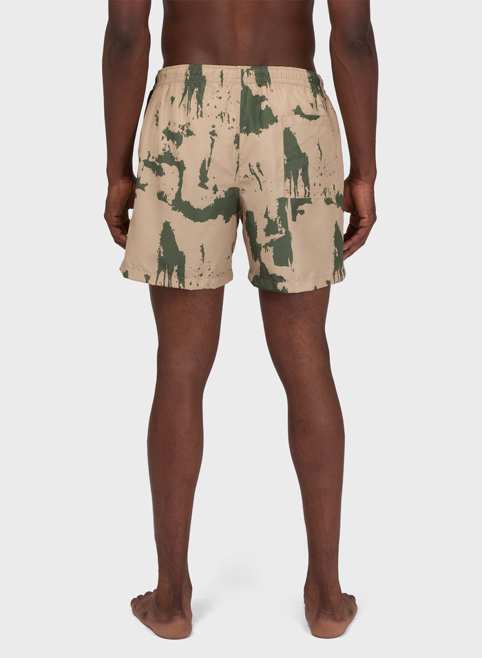 Les Hommes CAMOU CLASSIC SWIMSHORTS
