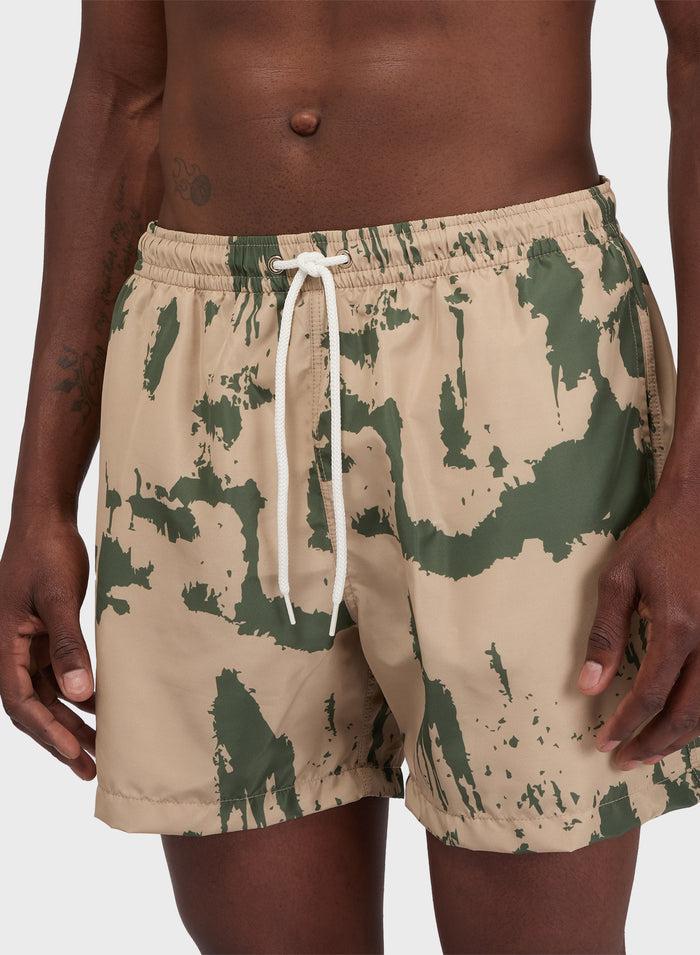 Les Hommes CAMOU CLASSIC SWIMSHORTS