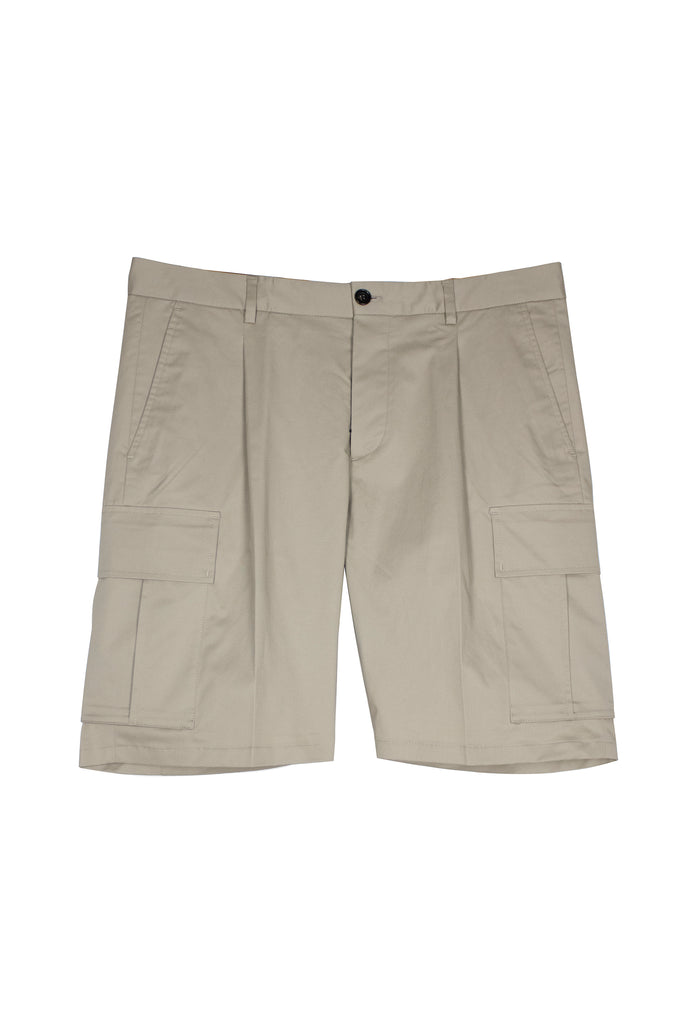 Les Hommes CARGO-COTTON-STRETCH-SHORT