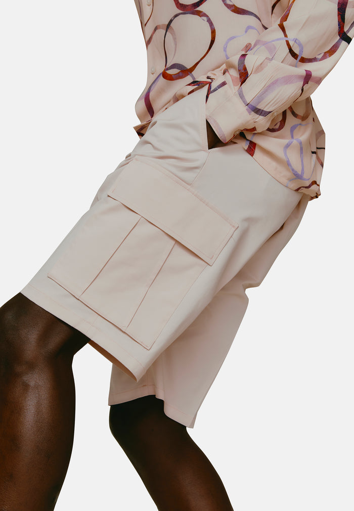 les hommes CARGO-COTTON-STRETCH-SHORT