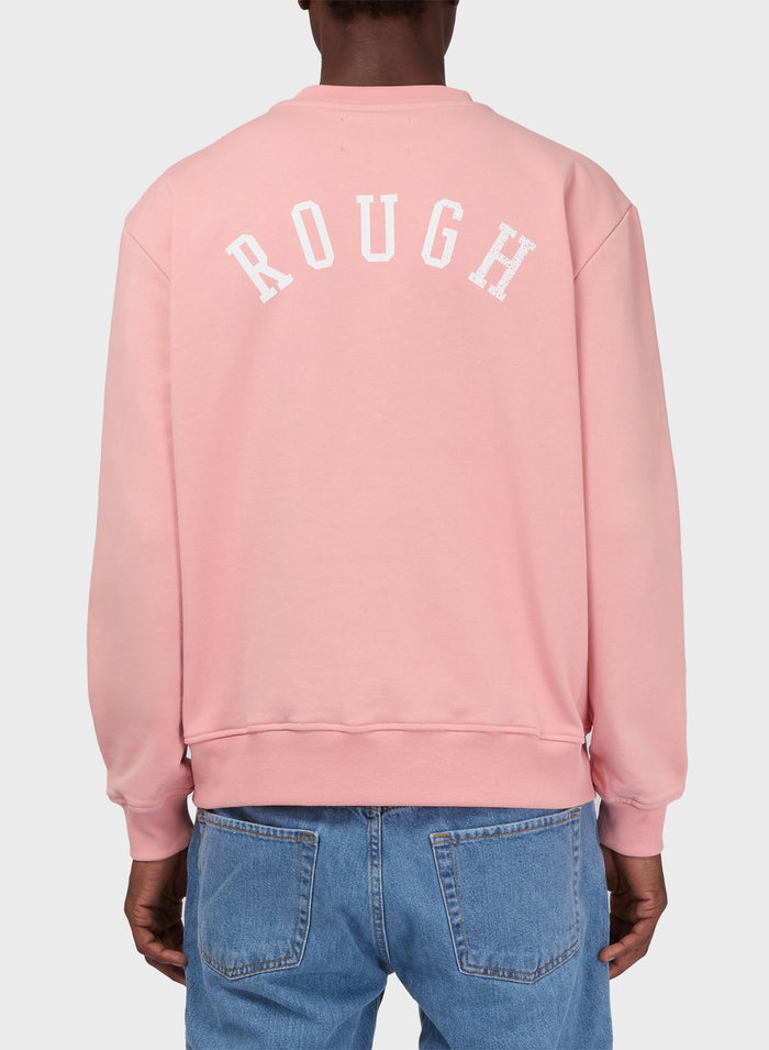 Les Hommes COLLEGE CREWNECK ROUGH